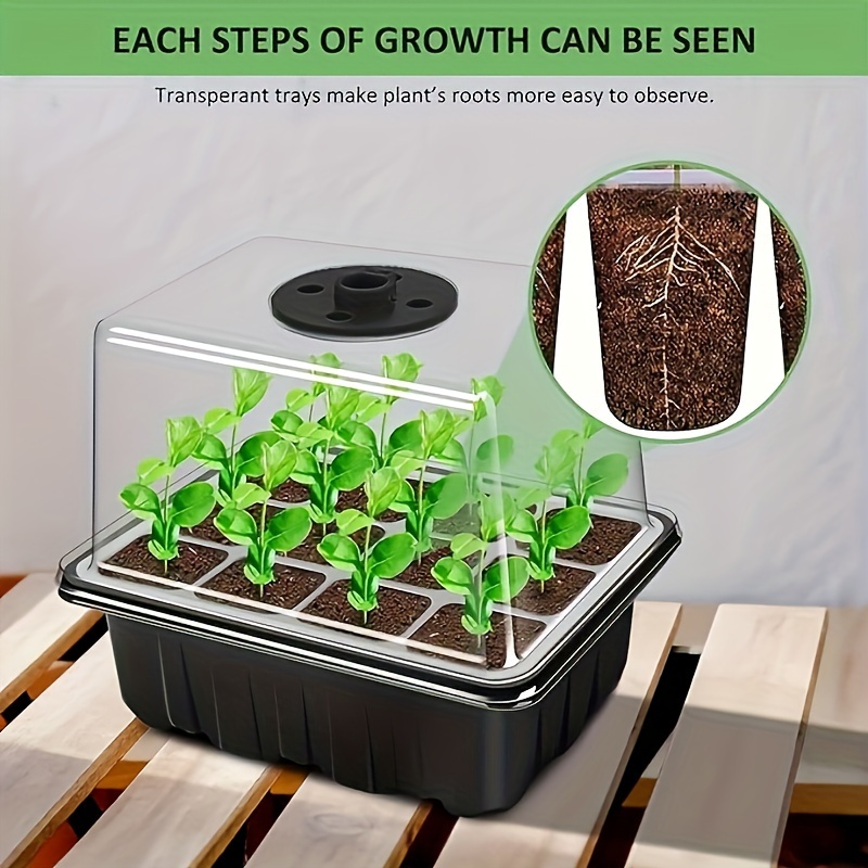 Seedling Starter Kit - 1/2/3 s - Humidity Dome Kit recension och pris