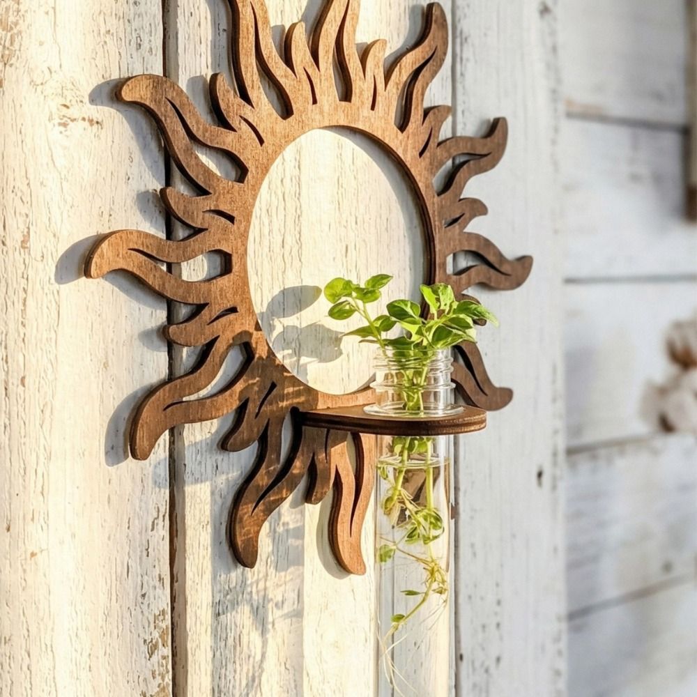 Gifts Wood Wall Propagation St - Propagation Station Vase recension och pris